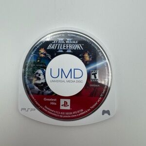 Star Wars Battlefront II for Sony PSP Greatest Hits Disc Only Tested Working